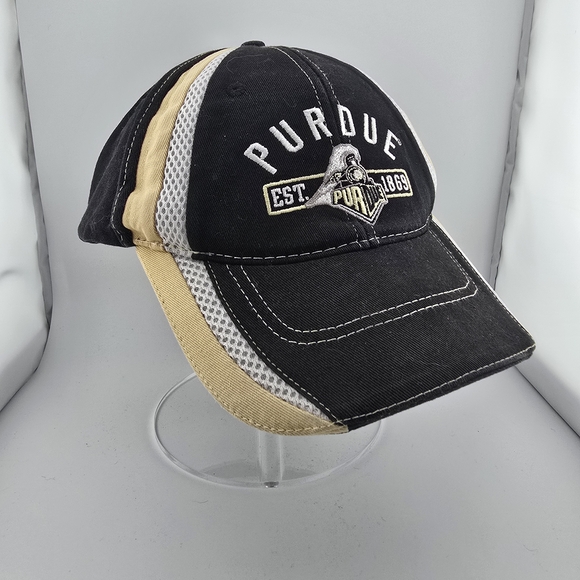 Champion Other - Purdue Boilermakers Embroided Champion Hat Train Logo Mesh Back Cap